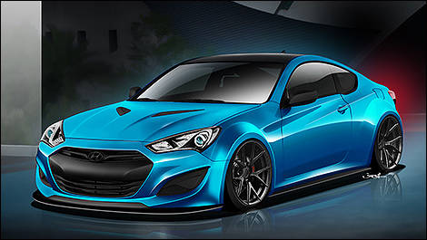 Hyundai Genesis Coupe par John Pangilinan