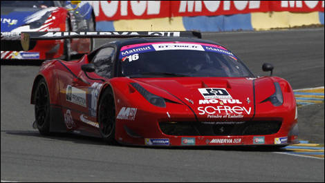 Fabien Barthez, Ferrari 458 Italia, Le Mans