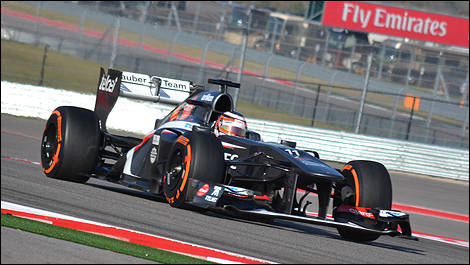 USA F1 2013 Nico Hulkenberg, Sauber 
