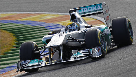 Mercedes W02, Jerez