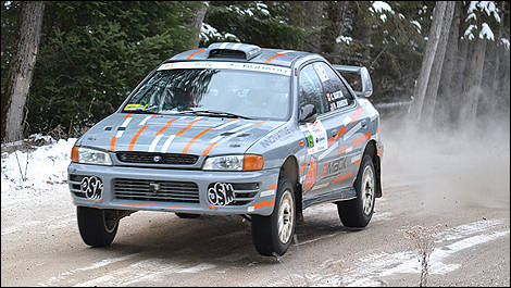 Rally Chris Martin Subaru