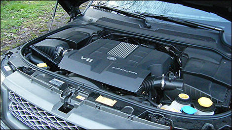 Land Rover Range Rover Sport 2010 moteur