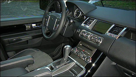 2010 Land Rover Range Rover Sport cabin