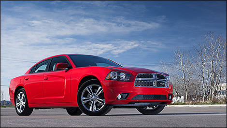 Dodge Charger 2013 vue 3/4 avant