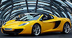 McLaren : des ultrasons pour remplacer les essuie-glaces