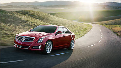 2014 Cadillac ATS 3/4 view