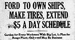 Ford's $5-a-day revolution is 100 years old