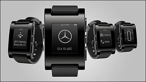 Daimler : une montre qui « parle » avec le véhicule 
