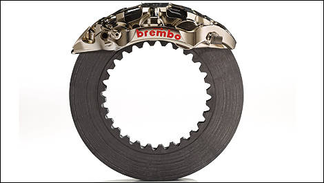 F1 Brembo carbon-carbon disc