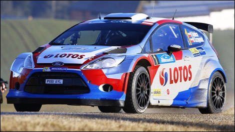 Robert Kubica Jännerrallye ERC Ford Fiesta RRC