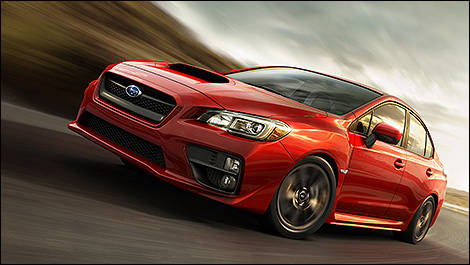 2015 Subaru WRX 3/4 view