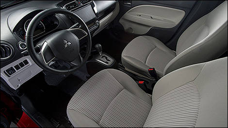 Mitsubishi Mirage G4 cabin