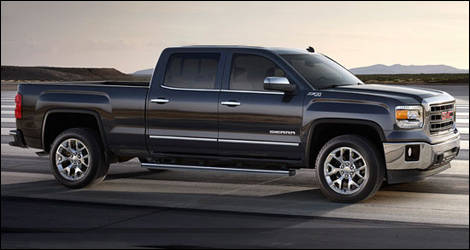 2014 GMC Sierra side view