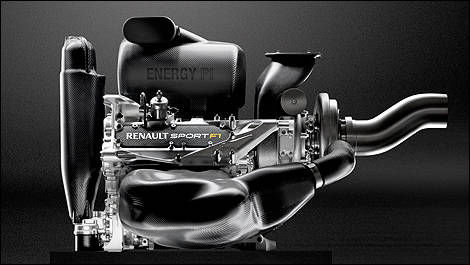 F1 Renault V6 engine