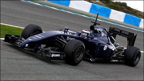 2014 F1 jeres test