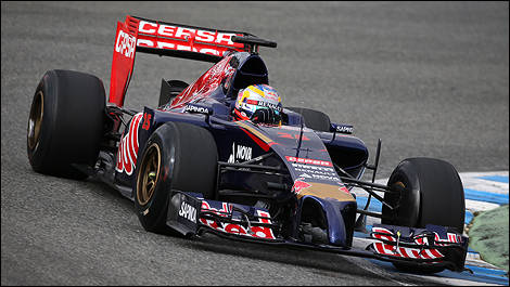 2014 F1 jeres test