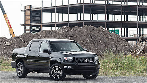 2012 Honda Ridgeline 3/4 view