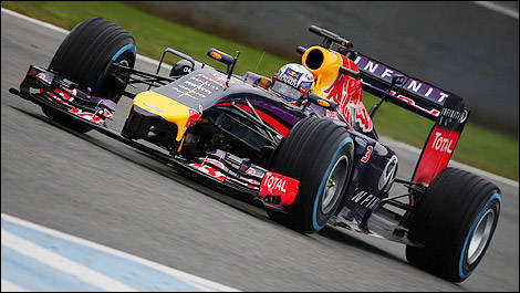 F1 Red Bull RB10 Jerez Daniel Ricciardo