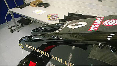 F1 Lotus E22 nose