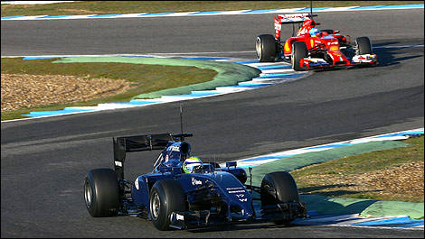 F1 Felipe Massa Williams Fernando Alonso Ferrari Jerez