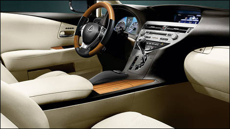 Lexus RX 450h 2014 interior
