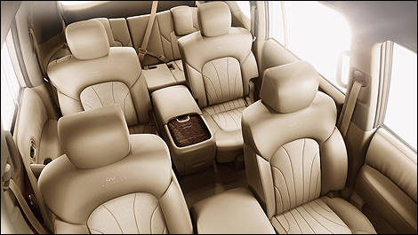 Infiniti QX80 2014 interior