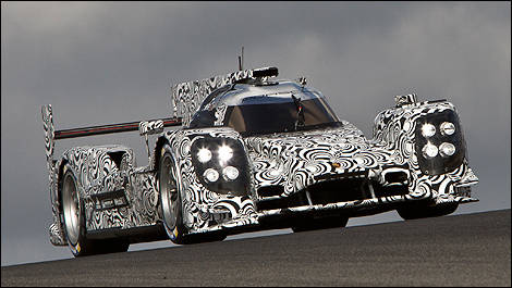 The new Porsche 919 Hybrid LMP1