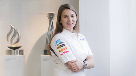 F1 Sauber Simona de Silvestro