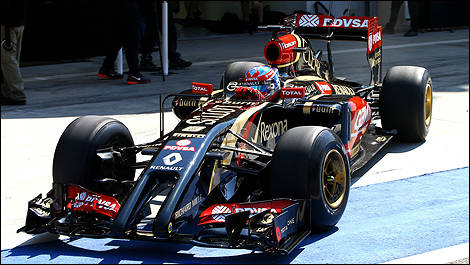 F1 Lotus E22 Romain Grosjean