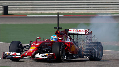 Bahrain F1 tests 2014 Fernando Alonso, Ferrari 