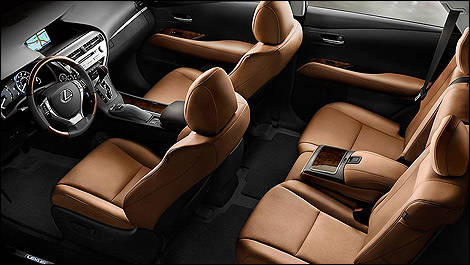 Lexus RX 350 interior
