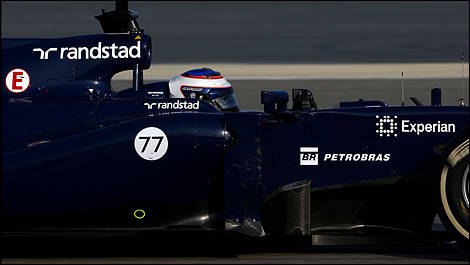 2014 F1 winter testing Bahrain Valtteri Bottas, Williams 