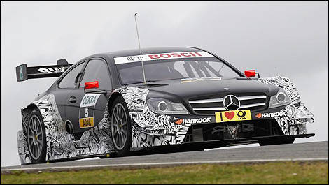 DTM Mercedes Vitaly Petrov