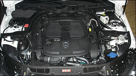 2012 Mercedes-Benz C-Class engine