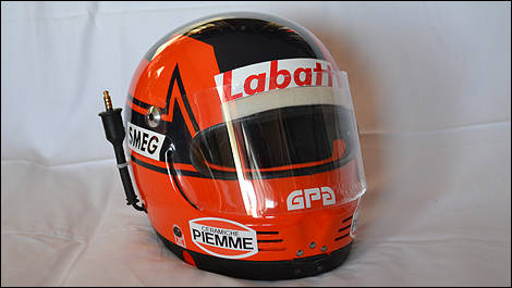 Casque Gilles Villeneuve 1981 F1