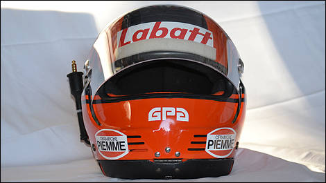 Casque Gilles Villeneuve 1981 F1