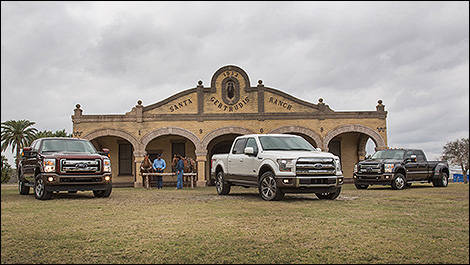 Ford et King Ranch : 15 ans de partenariat et 3 nouveaux camions
