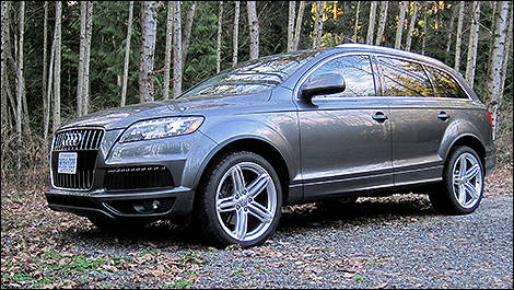 2011 Audi Q7 3/4 view