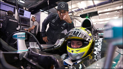 F1 Nico Rosberg Mercedes AMG