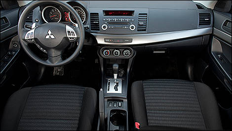 2012 Mitsubishi Lancer cabin