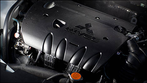 2012 Mitsubishi Lancer engine