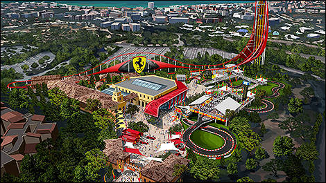 Ferrari : un parc d’amusement à Barcelone en 2016