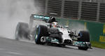 F1 Australia: Lewis Hamilton and Mercedes top wet qualifying in Melbourne (+photos)