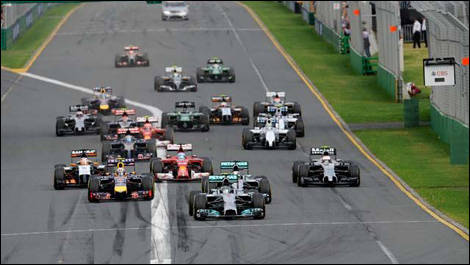 Melbourne Albert Park Circuit Australian Grand Prix F1