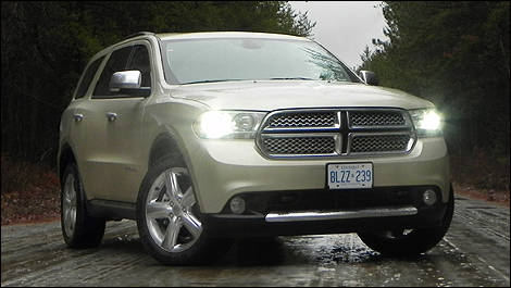 2012 Dodge Durango 3/4 view