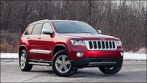 2013 Jeep Grand Cherokee 3/4 view