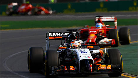 F1 Sahara Force India Nico Hulkenberg Mercedes