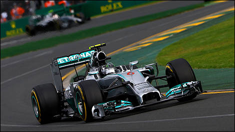 F1 Mercedes W05 Nico Rosberg