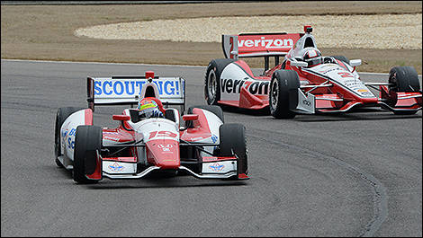 IndyCar Justin Wilson Dale Coyne Racing Juan-Pablo Montoya Team Penske