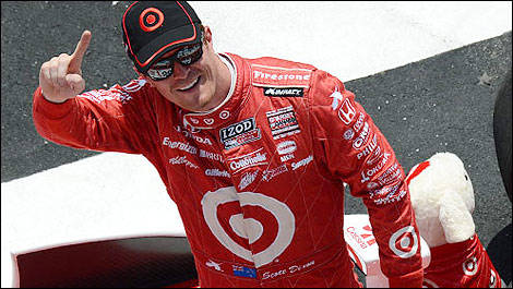 IndyCar 2013 champion Scott Dixon